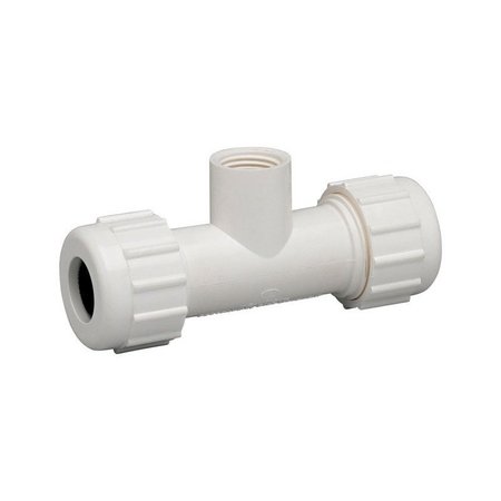 AMERICAN VALVE Tee Compression Pvc 3/4 Inch P230 3/4